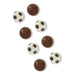 PLACA BOMBONES PELOTA X12