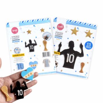SET PLACA CANDY MUNDIAL ARGENTINA X1