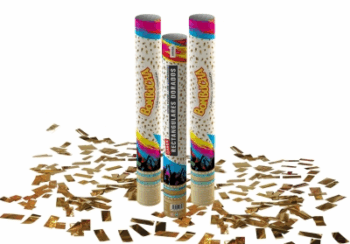 CAÑON BOMBUCHA 40CM RECT DOR X1