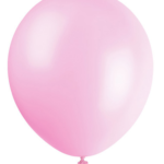 GLOBO 12" PERLADO ROSA X10