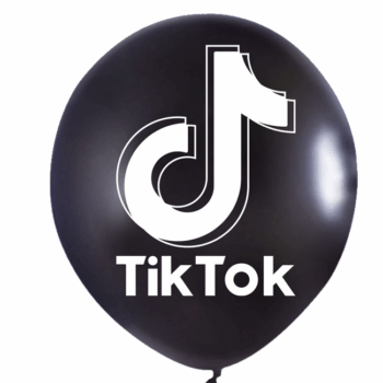GLOBO 12" IMPRESO TIK TOK X12