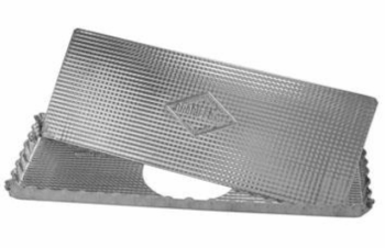 TARTERA RECTANG. RIZADA DESMOLT. X1