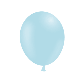 GLOBO 10" PASTEL CELESTE X50