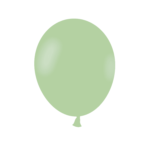 GLOBO 10" PASTEL VERDE X50