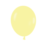 GLOBO 10" PASTEL AMARILLO X50