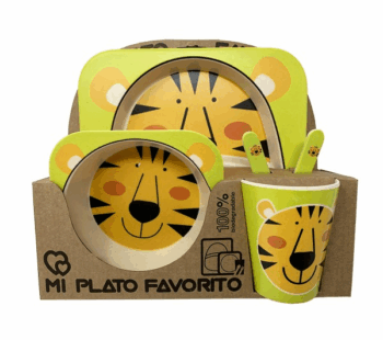 JUEGO BAMBU INFANTIL 5PZAS LEON X1