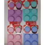 CUPCAKE MOLDE 6 SILICONA X1