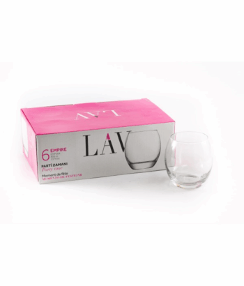 LAV VASOS WHISKY 405CC APROX CJA X6