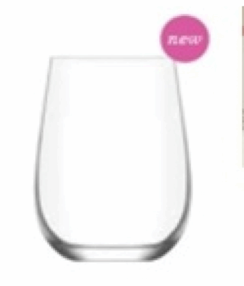 LAV VASOS VINO 360CC APROX CJA X6