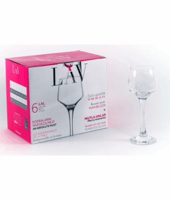 LAC COPA VINO 295CC APROX CJA X6