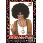 PELUCA SUPER AFRO NEGRA X1