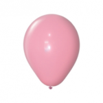 GLOBO 9" PASTEL ROSA PRT X25