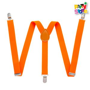 TIRADORES NEON FLUO NARANJA X1