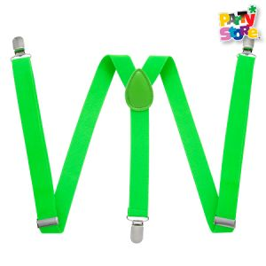 TIRADORES NEON FLUO VERDE X1