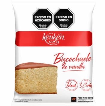MIX BIZCOCHUELO VAINILLA KEUKEN X500GRS