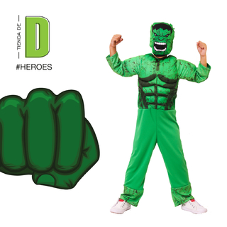 DISFRAZ HOMBRE VERDE T1 X1