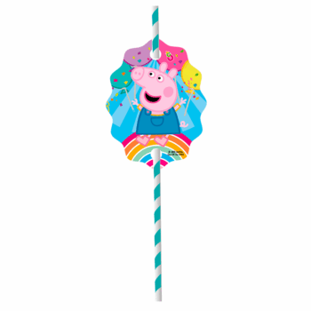 SORBETE FIGURA PEPPA PIG X6