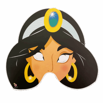 CARETA CARTON PRINCESAS X10