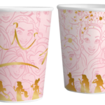 VASO PRINCESAS X10
