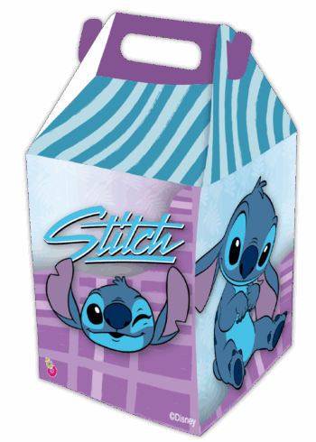 CAJA SORPRESA STITCH X10