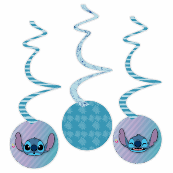 COLGANTE DECORATIVO STITCH X6