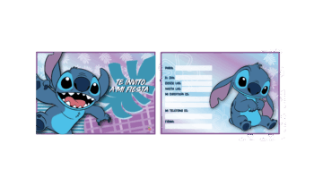 INVITACION STITCH X10