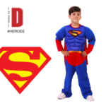 DISFRAZ SUPERMAN T4 X1