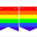 BANDERIN DE LA DIVERSIDAD X1