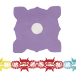 GUIRNALDA MORISCA ARTESANAL X2