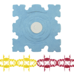 GUIRNALDA ROMANTICA ARTESANAL X2