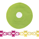 GUIRNALDA REDONDA ARTESANAL X2