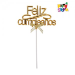 ADORNO TORTA F/C ORO X1