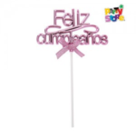 ADORNO TORTA F/C FUCSIA X1