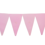 BANDERIN TRIANG ROSA PASTEL X1