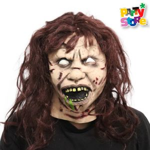 MASCARA LATEX LINDA EXORCISTA X1