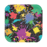 PLATO CUAD CHICO ART X8