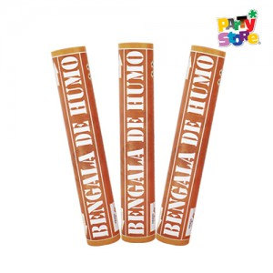 BENGALA HUMO NARANJA X1