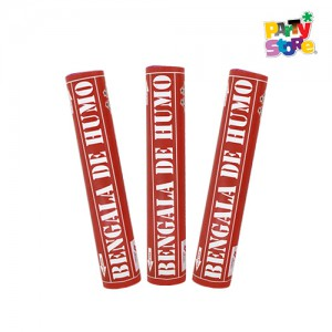 BENGALA HUMO ROJA X1