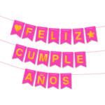 BANDERIN PLENO FLUO FUCSIA X1