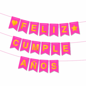 BANDERIN PLENO FLUO FUCSIA X1