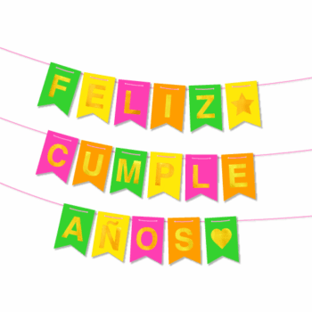 BANDERIN PLENO FLUO MULT X1