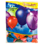 GLOBO LISO SURTIDO GLOBOLANDIA 9" X50
