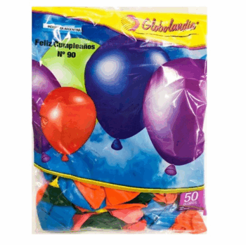 GLOBO LISO SURTIDO GLOBOLANDIA 9" X50