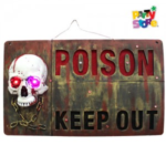 CARTEL POISON 28X48CM C/LUZ X1