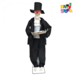 ESQUELETO MAYORD C/BAND 112X32X26.5CM LUZ/SON/MOV X1