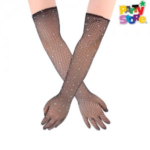 GUANTE DE RED CON STRASS X2