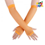 GUANTE RED LARGOS NARANJA X2