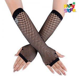 GUANTE RED LARGOS NEGRO X2