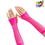 GUANTE RED LARGOS FUCSIA X2