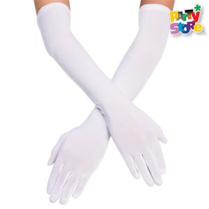 GUANTE DAMA/CHARLES BLANCOS 55CM X2